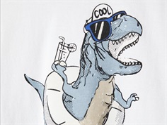 Name It bright white t-shirt